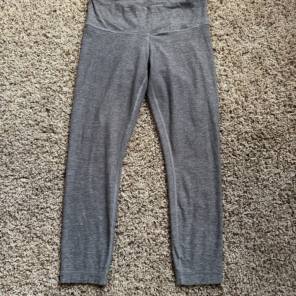 Lululemon Grey Leggings – Size 6